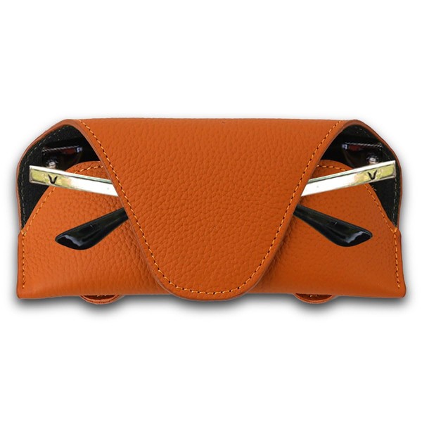 LHDOS Sunglass Holder for Car Visor, Eyeglasses Storage Case with