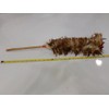 Real Chicken Hen's Feather Duster 24 Inch Long Total Length,
