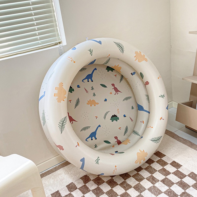 Inflatable Pool Baby Retro Blow Up Swimming Pool Family Cute