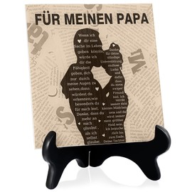 Johiux Gift for Dad from Daughter, Dad Gift, Father's Day Gift Gifts for Dad, Engraved Acrylic Block Puzzle for Dad, Birthday Gift for Dad, Gifts for Christmas for Dad