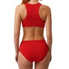 BLARIX Guard High-Waisted Swimsuit 2 Piece Medium Red