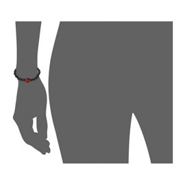 Peruvian Gift Bracelet for Women - Huayruro Red Black Seeds - Ecofriendly Jewelry by EB