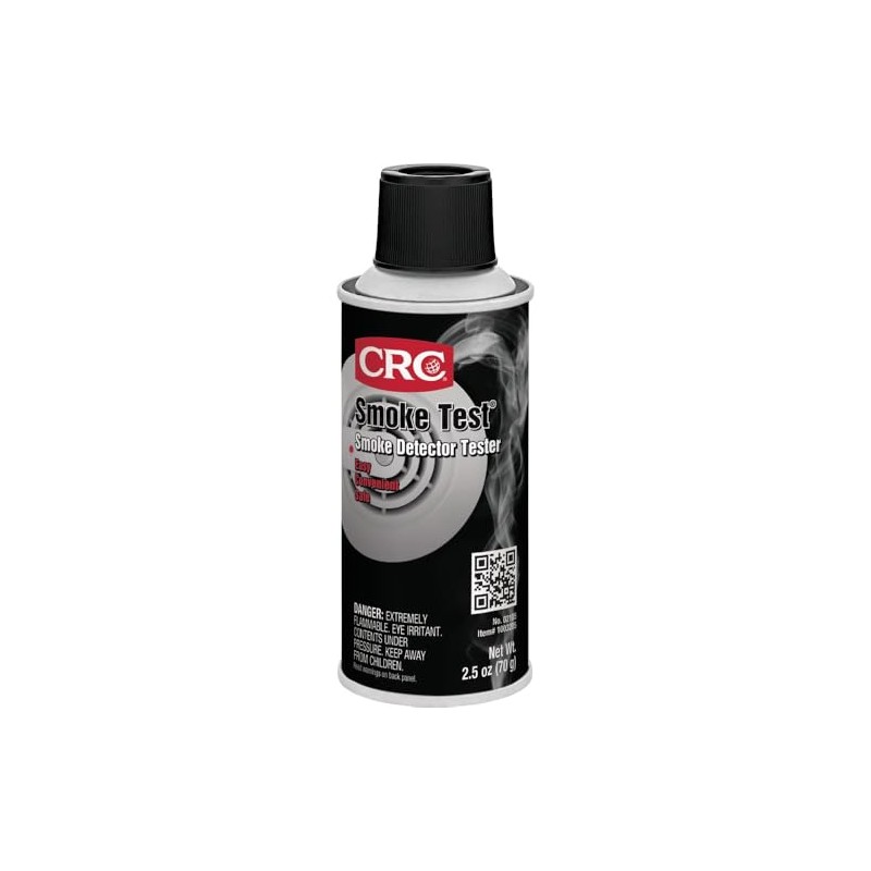 CRC Smoke Test Smoke Detector Tester, 2.5 Wt Oz, Reaches