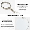 Soccer Keychain, Key Chain Keychains Organizer Keyring Holder for Women