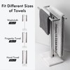KES Hand Towel Rack Stand with Marble Base, Towel Rack