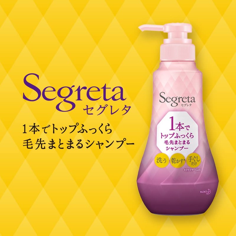 Segreta Shampoo Pump with 1 Bottle 12.2 fl oz (360