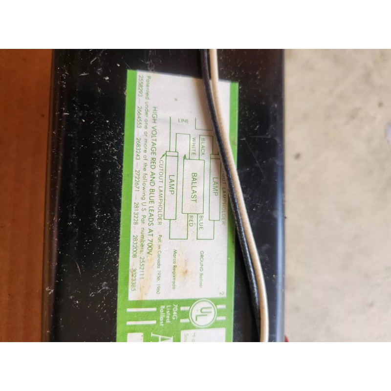 Advance New Advance ADM-2E75-S-3 Slimline Ballast 120V 60Hz 2E75S