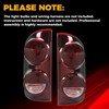 ECOTRIC Tail Light Compatible with 2007-2009 Dodge Ram 1500 2500