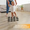 12Pcs Black Bathtub Stickers Non Slip Shell Shaped