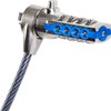 Targus DEFCON T-Lock Resettable Combination Cable Lock for Laptop Computer
