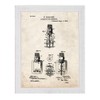 Automatic Fire Sprinkler Patent Art Old Look Print in a