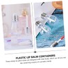 Ipetboom 10pcs Mini Bulb Shaped Refillable Lip Gloss Tubes Creative