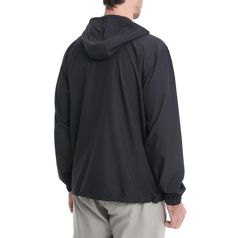 TRAILSIDE SUPPLY CO. Men's Sun Protection Cycling Jacket Lightweight Windbreaker