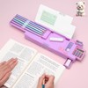 Pop Up Pencil Case, Cartoon Pencil Cases with Compartment Multifunctional