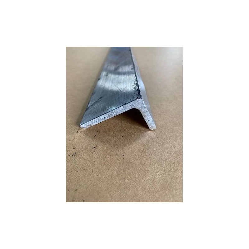 Generic 1/4" Aluminum Angle x 2" x 3", 6061-T6 Aluminum,