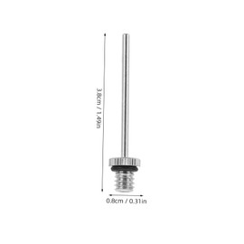 SEWACC 10pcs Original Inflation Needles for Basketball Football Multifunctional Pump Needles Durable Fast Inflation Sports Balls