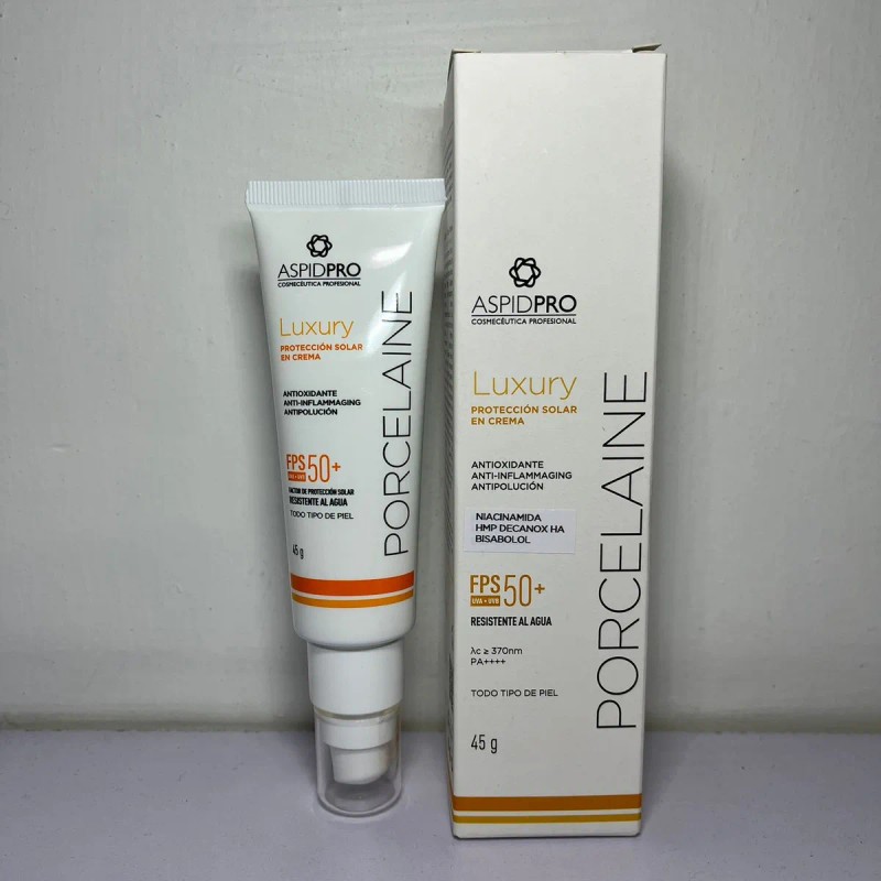 Aspidpro Porcelaine Luxury Protector Solar Crema