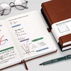 RETTACY Lined Journal Notebook - A5 Note Book Hardcover Thick