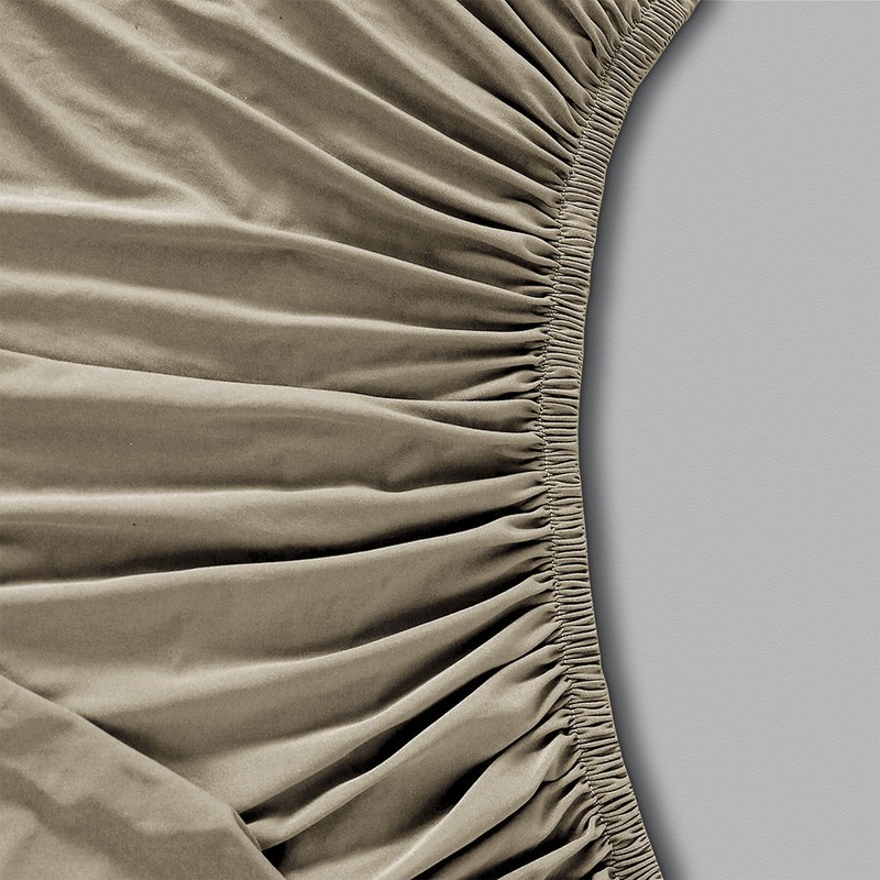 wyewye Fitted Sheet 140 x 200 x 25 cm, Microfibre