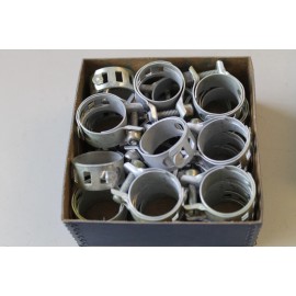 Pratt & Whitney BOX OF 25 EA NOS PRATT & WHITNEY HOSE CLAMPS FOR R-985 ENGINES   P/N: 34079