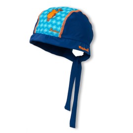Playshoes DIE MAUS - UV-Schutz Kopftuch DIE MAUS, Badekopftuch, Blau (original 900), 53 cm