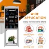 INNOVART Magnetic A-Frame Chalkboard Sign, Sidewalk Sign 45" x 17"