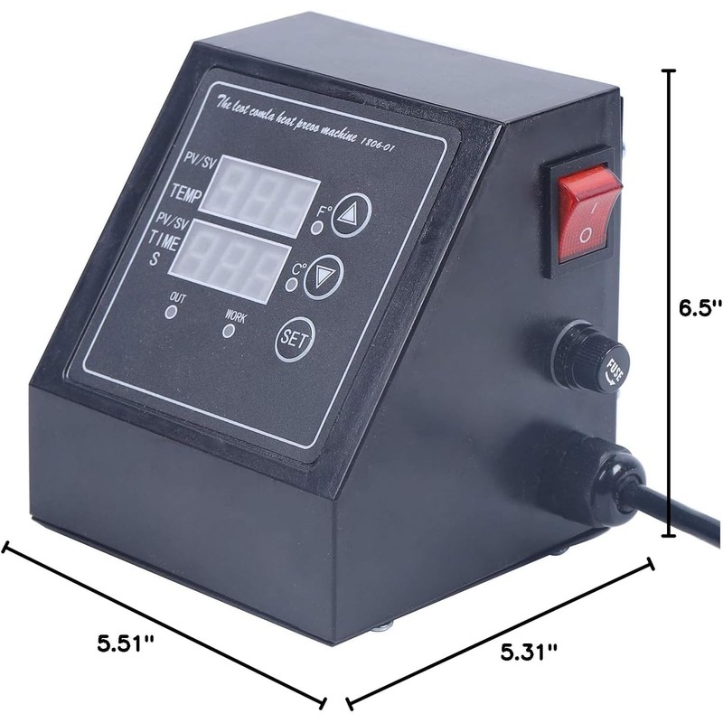 110V 60HZ Heat Press Machine Control Box, Heat Press Machine