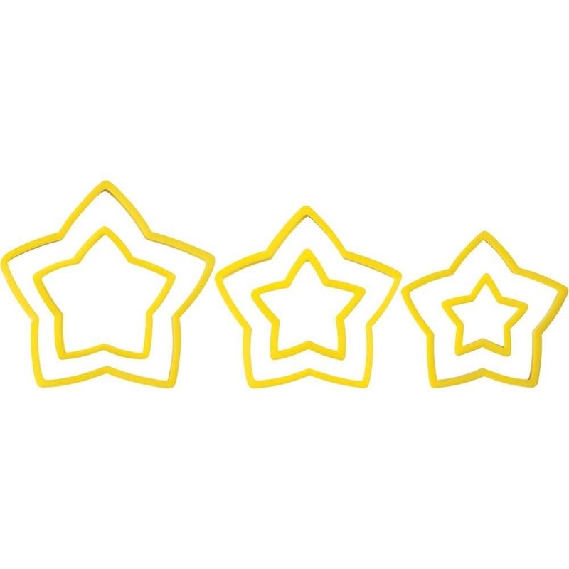 Wilton Set of 6 Nesting Star Cutters