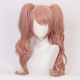 Danganronpa Enoshima Shieko Cosplay Wig Cosplay Anime Sayonara Zetsubo Gakuen Heat Resistant Wig for Disguise Wig, Cosplay Wig Wig, Long Wig Net Hair Ornament Included