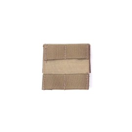 Zentauron MOLLE Adaptor Belt Double for Police, Military, Security and Outdoor Use, Coyote, Unit size