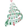 CafePress Christmas Tree with Music Notes and Heart Round Or