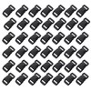 Vin beauty 100 Pack 3/8 Inch Paracord Bracelet Clips Curve