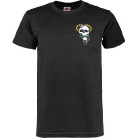 Powell Peralta McGill Skull and Snake T-Shirt, Black, Large