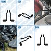 Shifter Lever Pegs Motorcycle Heel Toe Shift Pegs Kit Fit