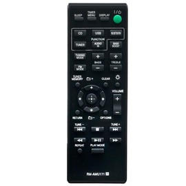 RM-AMU171 Replacement Remote Control fit for Sony Hi-Fi Stereo Audio System CMT-BT60 CMT-SBT100 CMT-BT60B CMT-BT80W HCD-SBT100B CMT-BT80WB CMT-SBT100B CMT-SBT300W CMT-SBT300WB HCD-SBT100 HCD-SBT300W