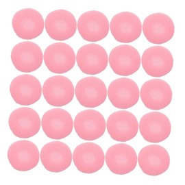 VILLFUL 100pcs Soft Earbud Sponge Covers Replacement Ear Tips for Enhanced Comfort Noise Isolation Earphone Protector for Headsets Pink Color