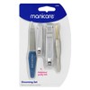 Manicare Manicure and Pedicure Grooming Set 4 Piece