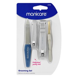 Manicare Manicure and Pedicure Grooming Set 4 Piece