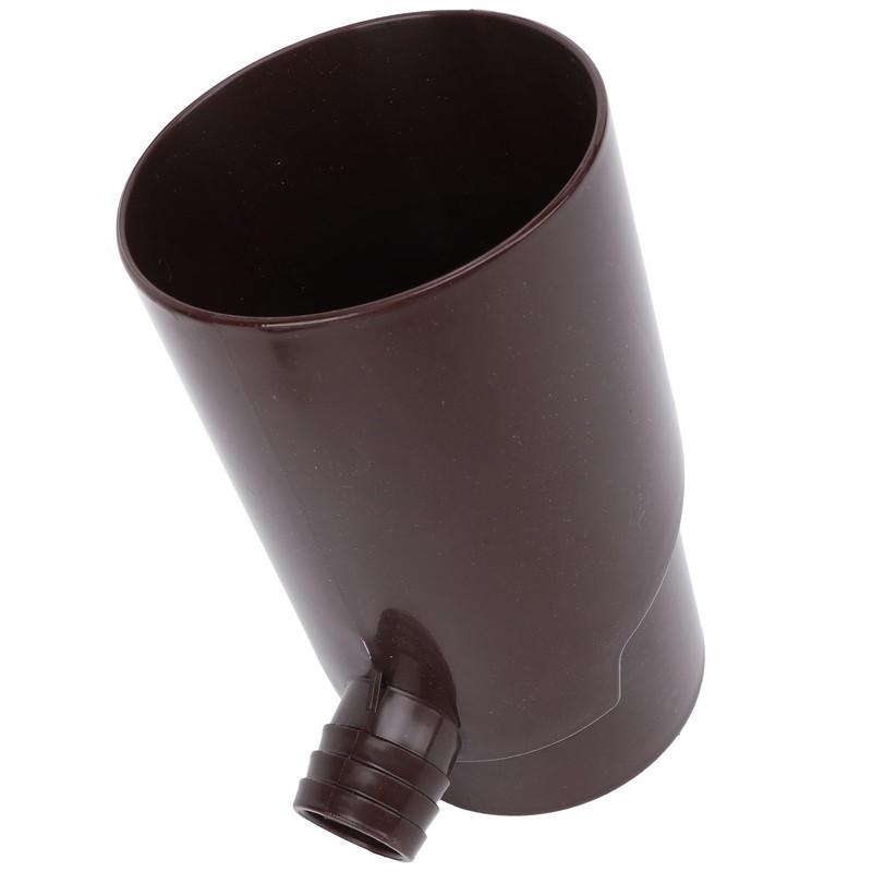 Depisuta Downspout Diverter, 10cm Round Downspout Rainwater Collection System Diverter