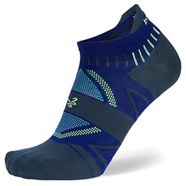 Balega Hidden Dry Moisture Wicking Performance No Show Athletic Running Socks (1 Pair) Balega - Calcetines deportivos ocultos para correr para hombres y mujeres (1 par), cobalto, talla S Mujer