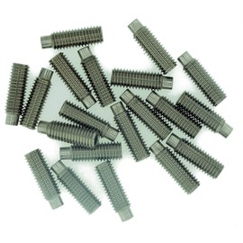 TOP-VIGOR 20Pcs Cone Cup Point Grub Screws, M6 x 12mm Hex Head Socket Screws Set Assorted, Threads Screws for Door Handle, Faucet, Light Fixture Home Repairs, Fixtures