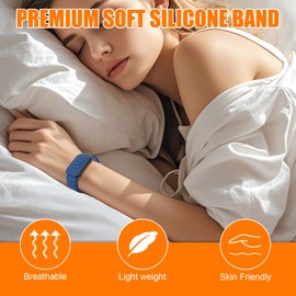 MYAPULUA Silicone Bands Compatible with WHOOP Band 4.0,Soft Silicone Sport Strap for Men/Women,Comfort Durable Waterproof and Sweatproof with U Shaped Replacement Wristbands