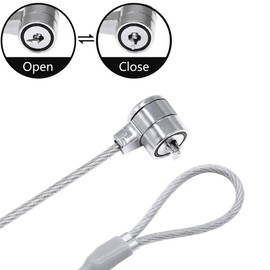 YACSEJAO Notebook/Laptop Combination Lock Security Cables Computer Laptop Notebook Locks,Office Dormitory Meeting Study Room Security Lock (1.8M)