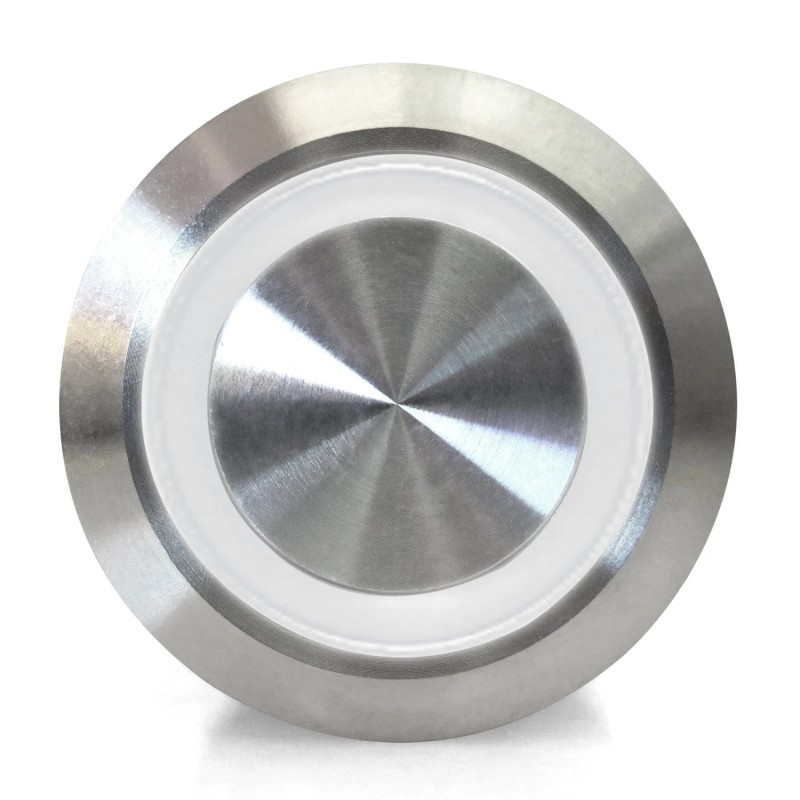 AutoLöc Power Accessories 19mm Billet 12V Momentary Push Button Switch