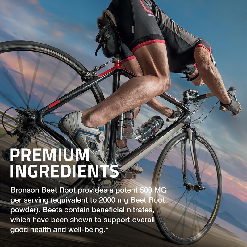 Bronson Bronson Beet Root Extra Strength, Non-GMO, 250 Vegetarian Tablets