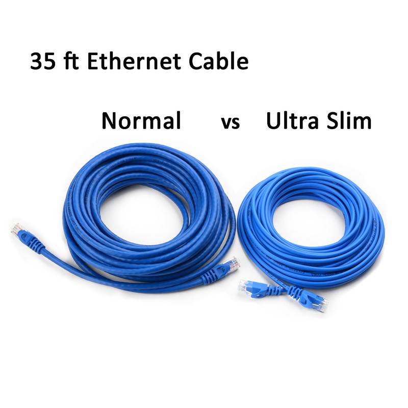 Cable Matters Cable Ethernet Ultra Fino Cat6 Largo sin enganches