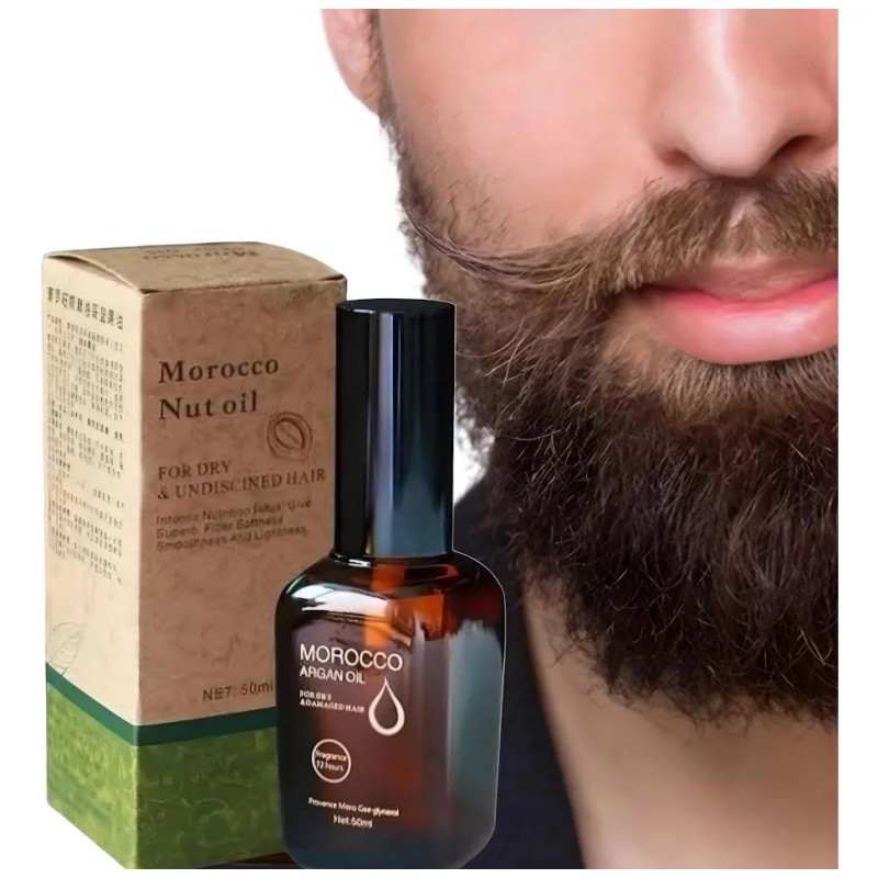 Serum Aceite Tratamiento Natural Crecer Aumentar Barba Lemon Grass Citric