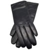 GREIFF Women's Lined Leather Gloves - 100% Leather, blue