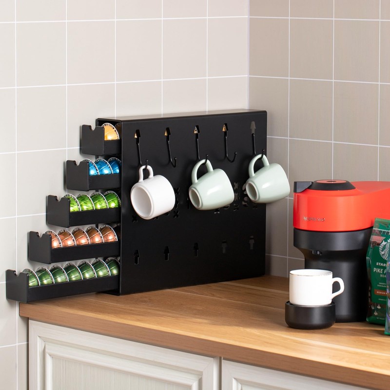ZCDCP for Nespresso Coffee Pod Holder, Vertuo Pod Holder Drawer