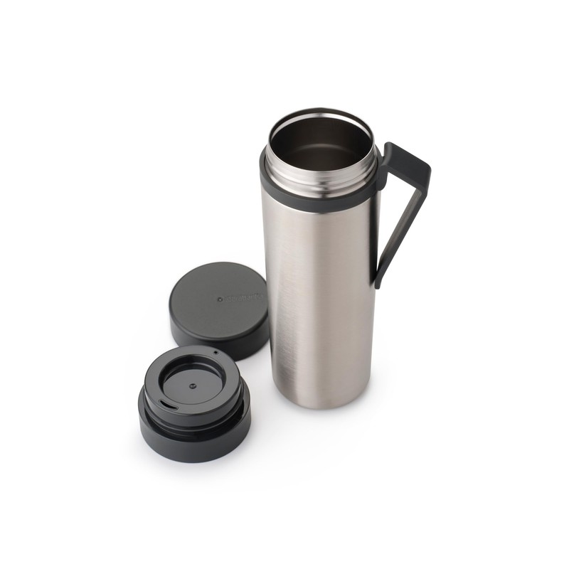 Brabantia - Make & Take Insulated Flask with Belt-Clip, Keeps